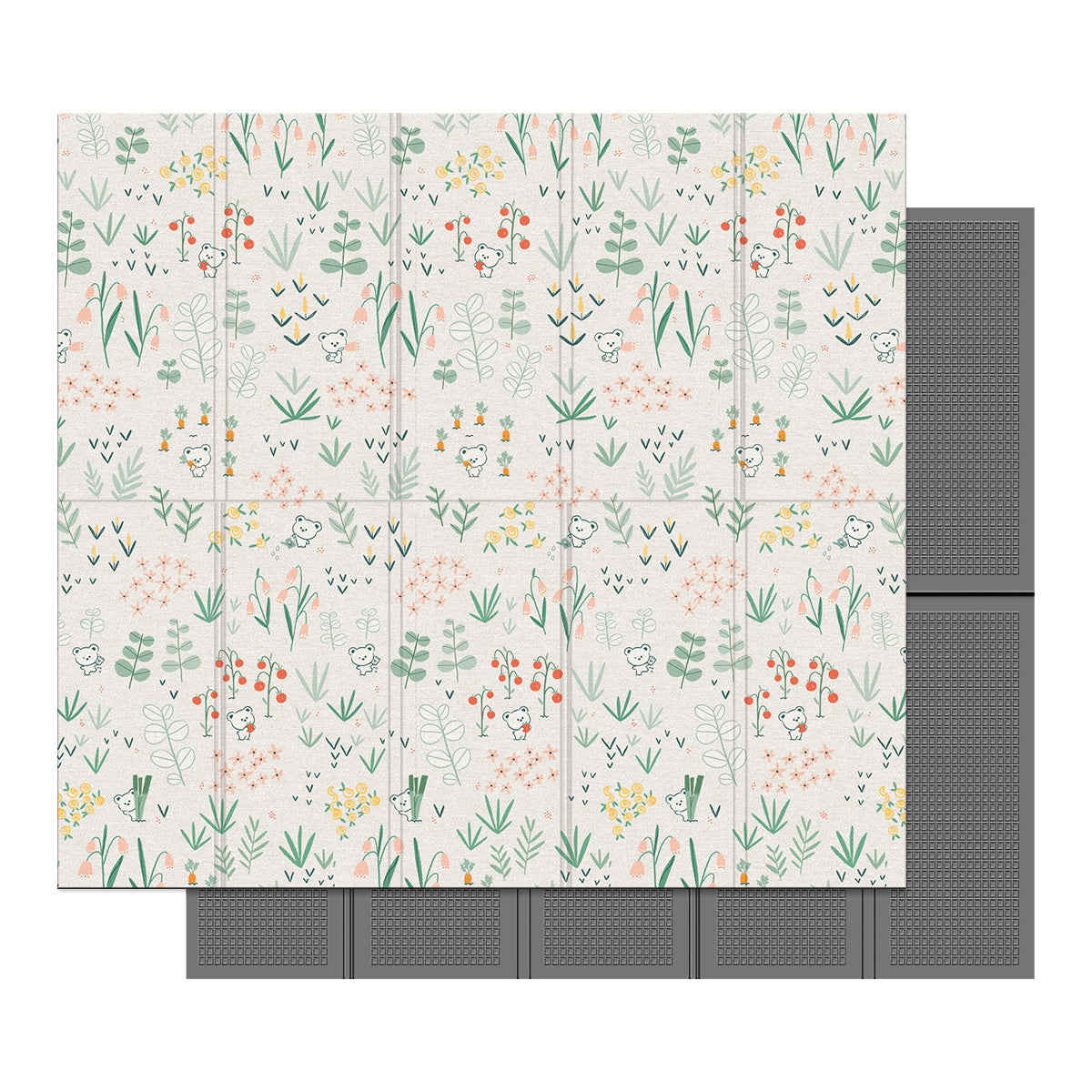 Parklon In & Out Portable Mat 71" x 79" Nature Coco – Large Cushioned Mat