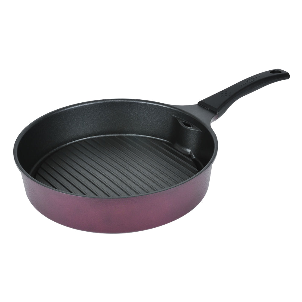 3-Piece Smokeless Pan Set 11" – Nonstick Megastone Coating, Odor-Reducing
