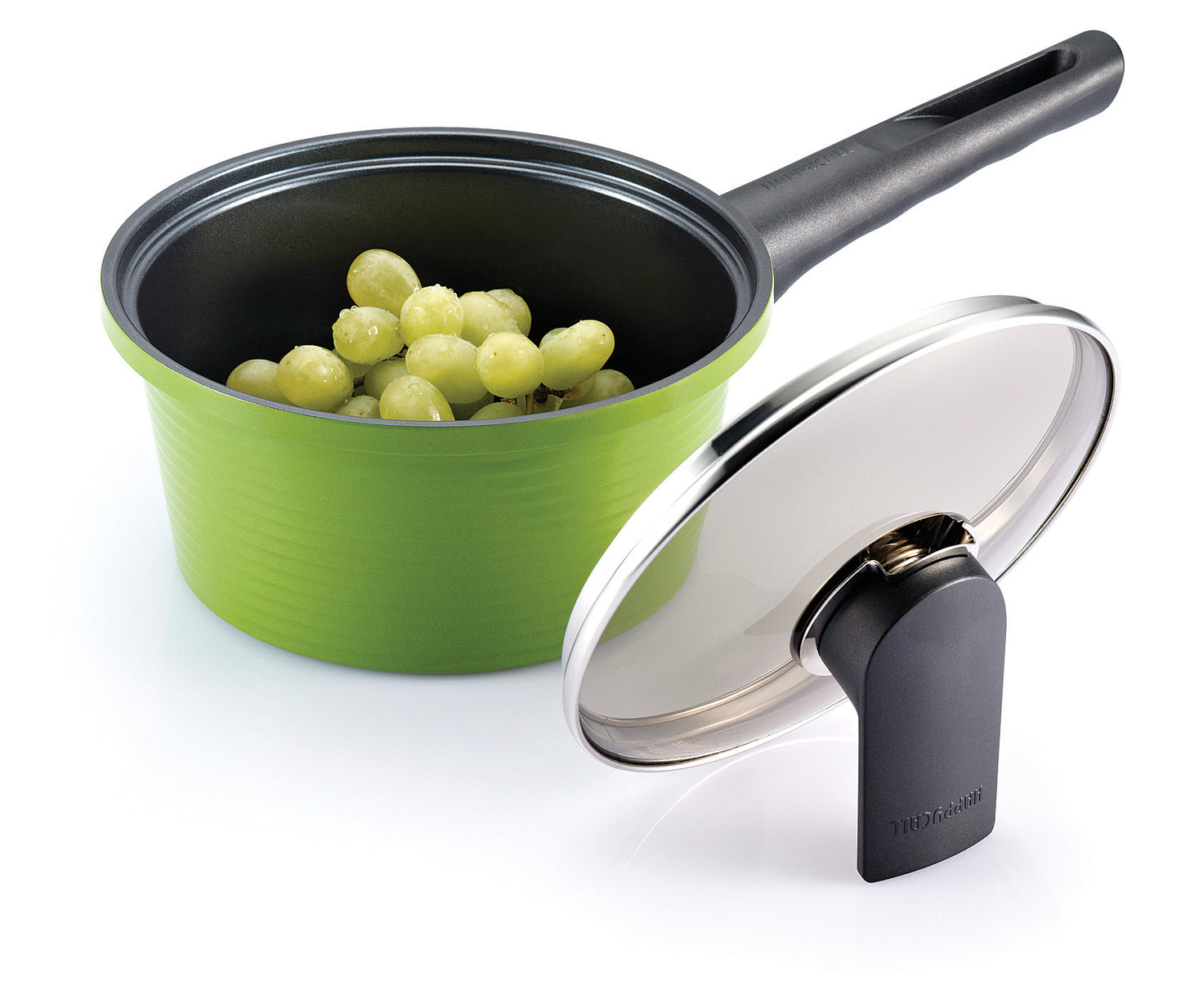 Alumite Ceramic Sauce Pan 7" Green – Nonstick, Anodized, Made in Korea