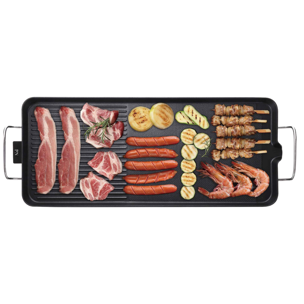 24.8" PN Maximum Wide Table Top Electric Grill – Wide, Smokeless, Indoor BBQ