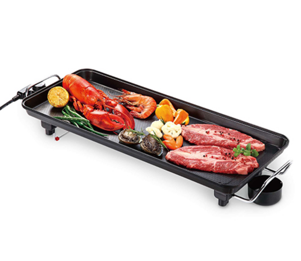 24.8" PN Maximum Wide Table Top Electric Grill – Wide, Smokeless, Indoor BBQ