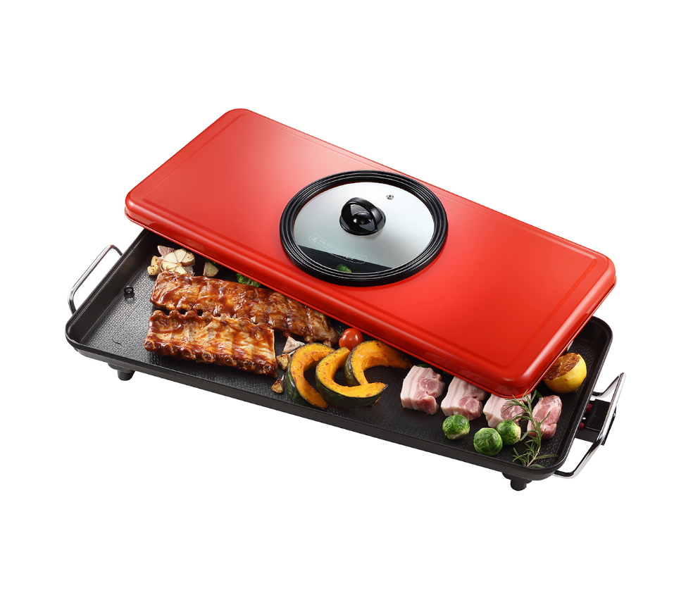24.8" PN Maximum Wide Table Top Electric Grill – Wide, Smokeless, Indoor BBQ