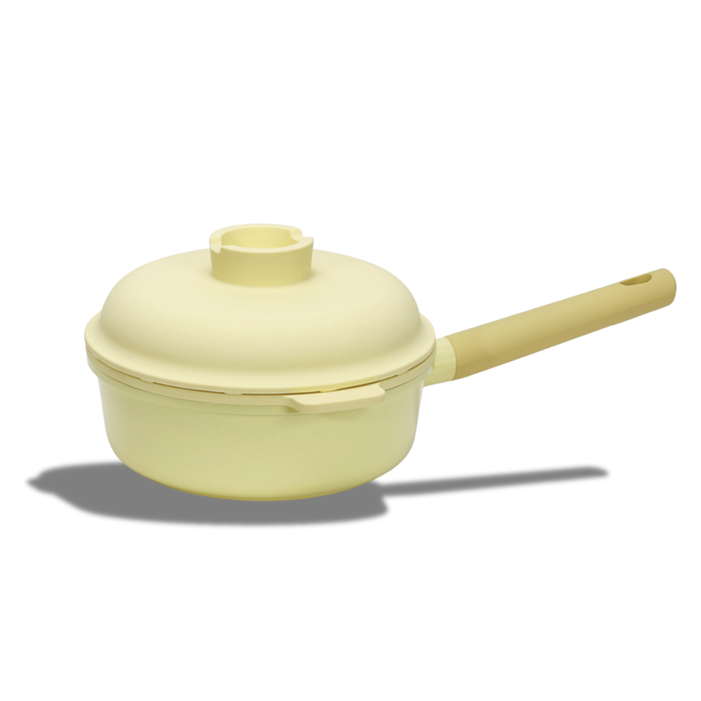 IH All-In-One Steamer 8.7" – Ceramic Nonstick, Induction-Ready