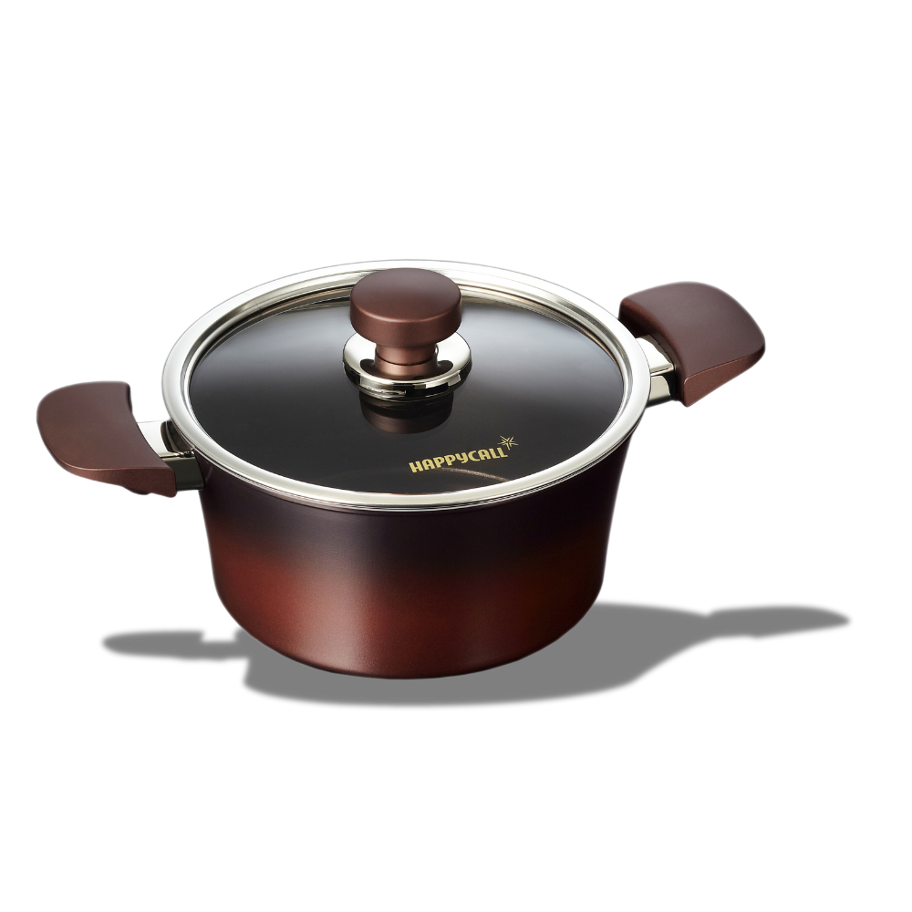 IH Titanium Pot 8" – 3 Qt. Nonstick Ceramic, Induction-Ready