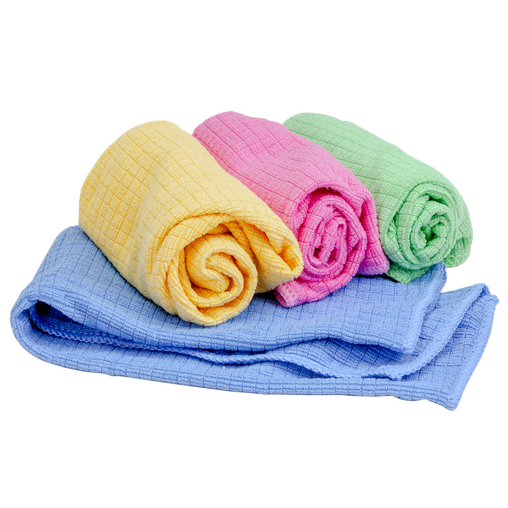 4pcs Microfiber Dish Towels Set (KC033107)