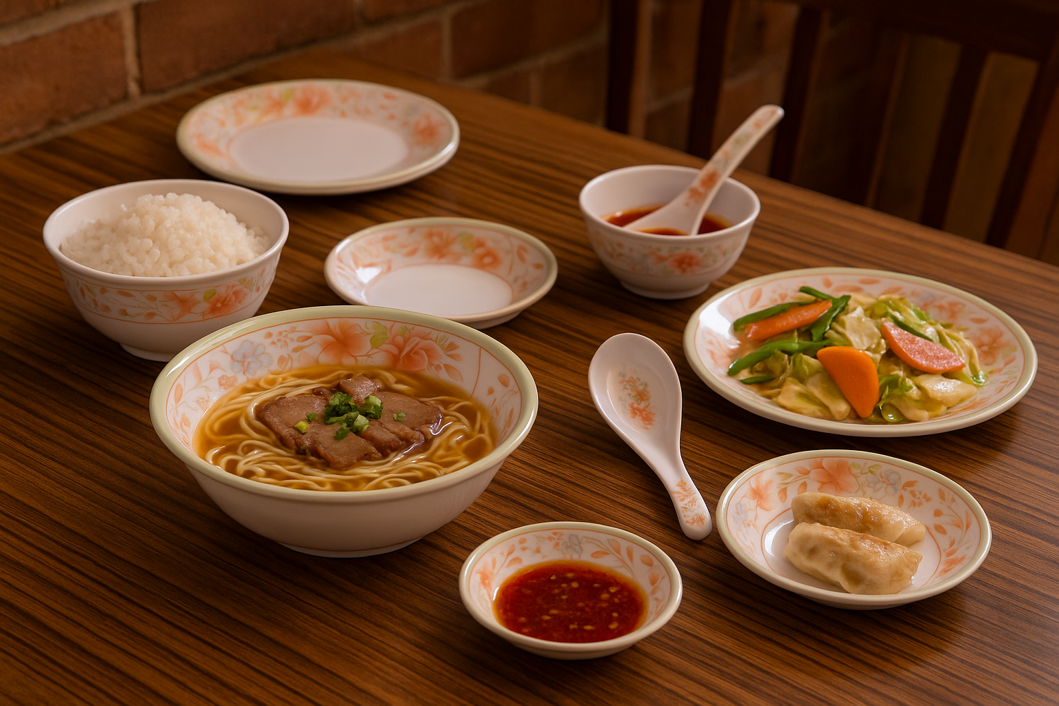 Melamine Floris Tableware