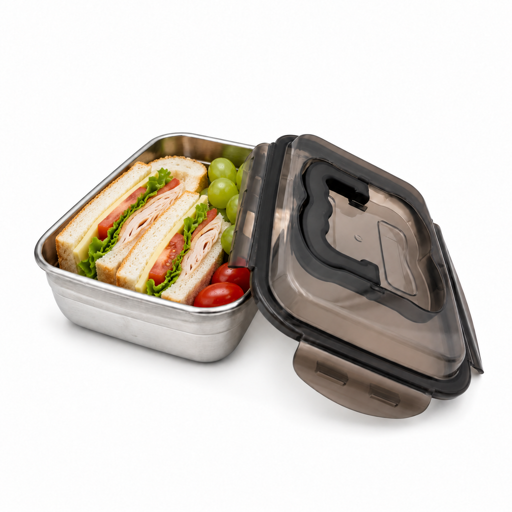 Stainless Steel Airtight Food Storage Container 1.3L