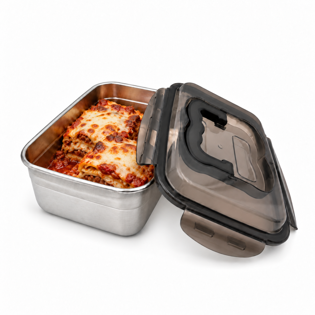 Stainless Steel Airtight Food Storage Container 1.95L