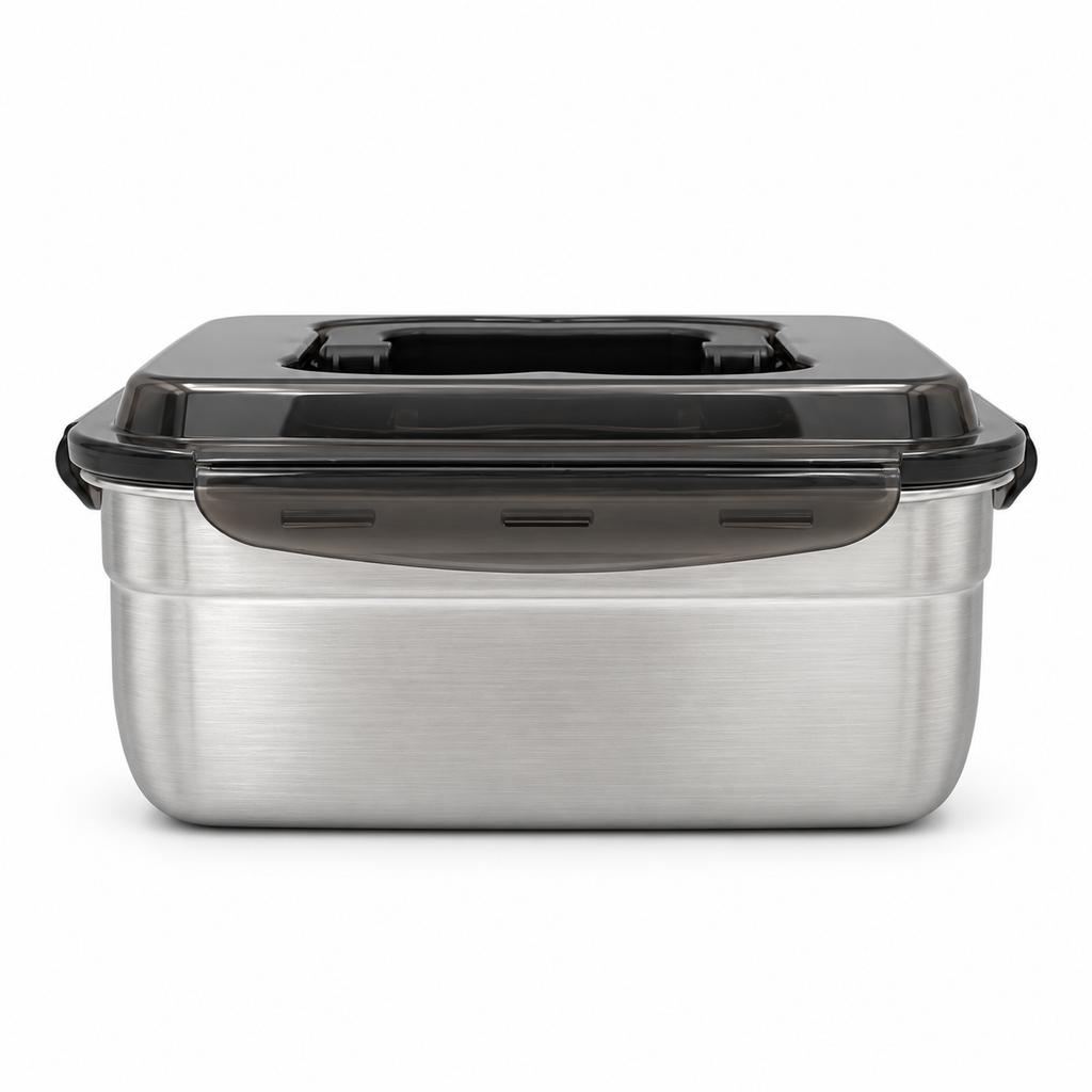 Stainless Steel Airtight Food Storage Container 1.95L