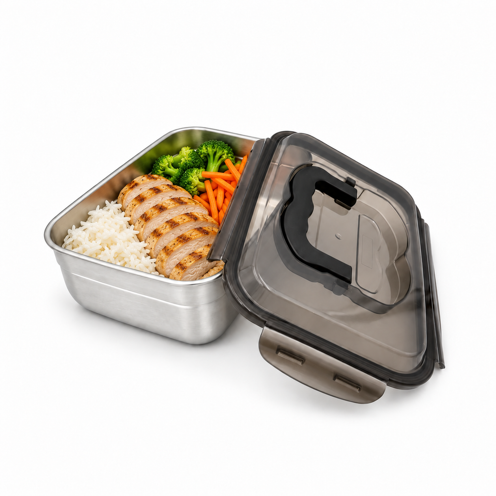 Stainless Steel Airtight Food Storage Container 2.8L