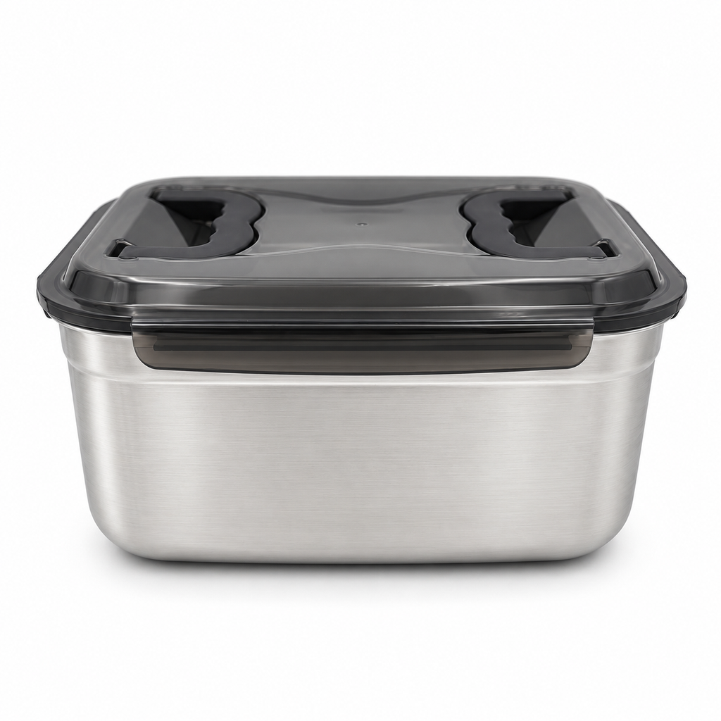 Extra Large Stainless Steel Airtight Food Storage Container 9.5L