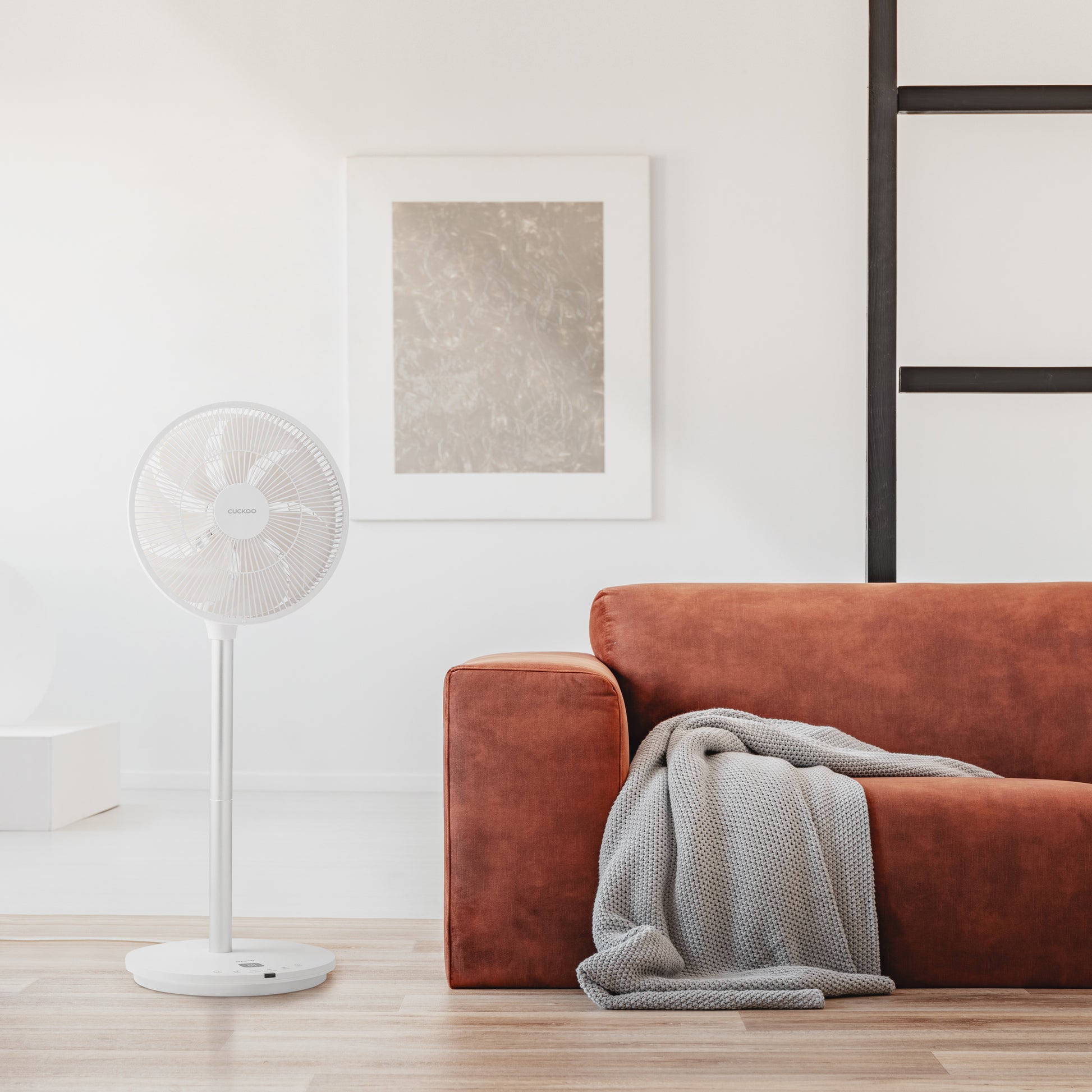 360° Rotation Air Circulator Fan (KGCF-AC1410WH)