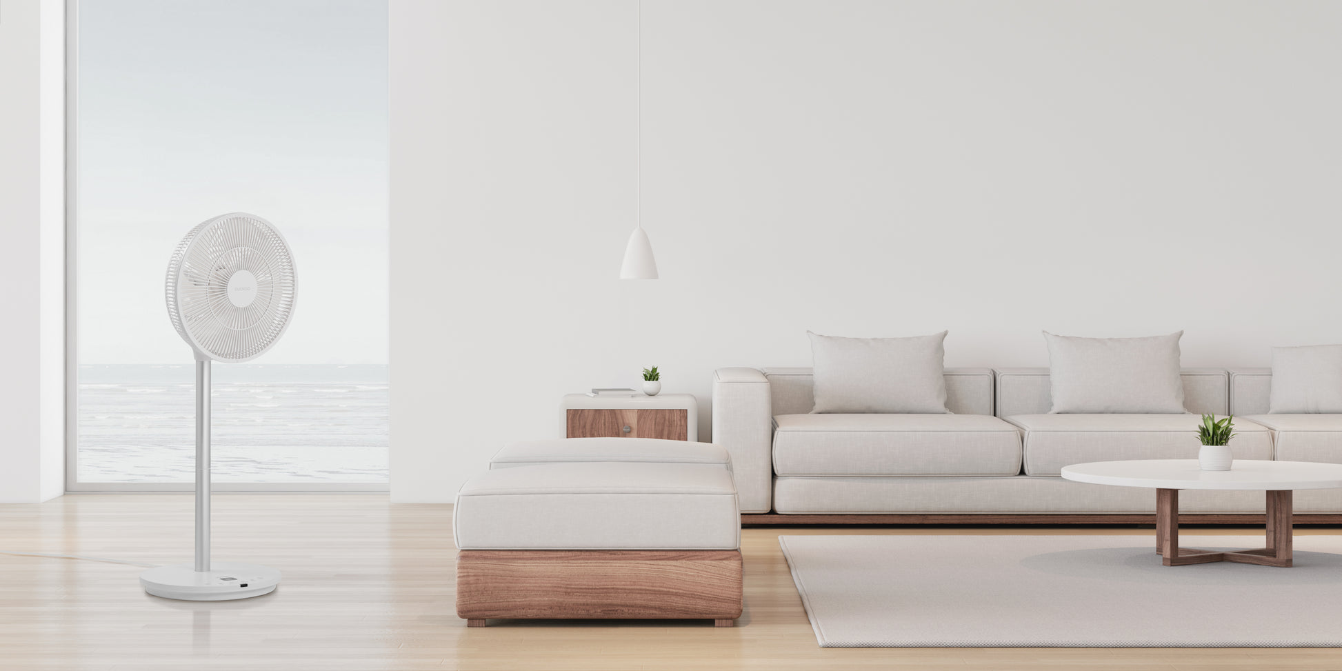 360° Rotation Air Circulator Fan (KGCF-AC1410WH)