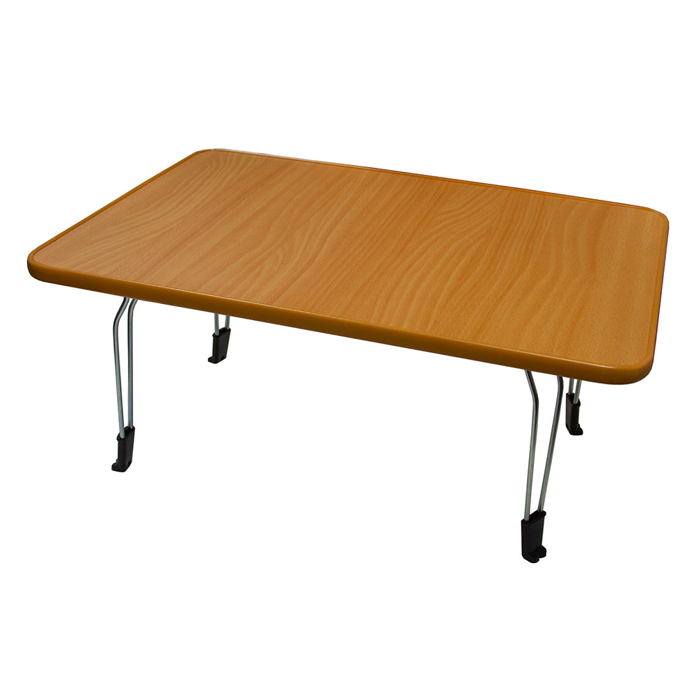 Portable Hardwood Design Folding Table - XL [47"x30"] - (HO028257)