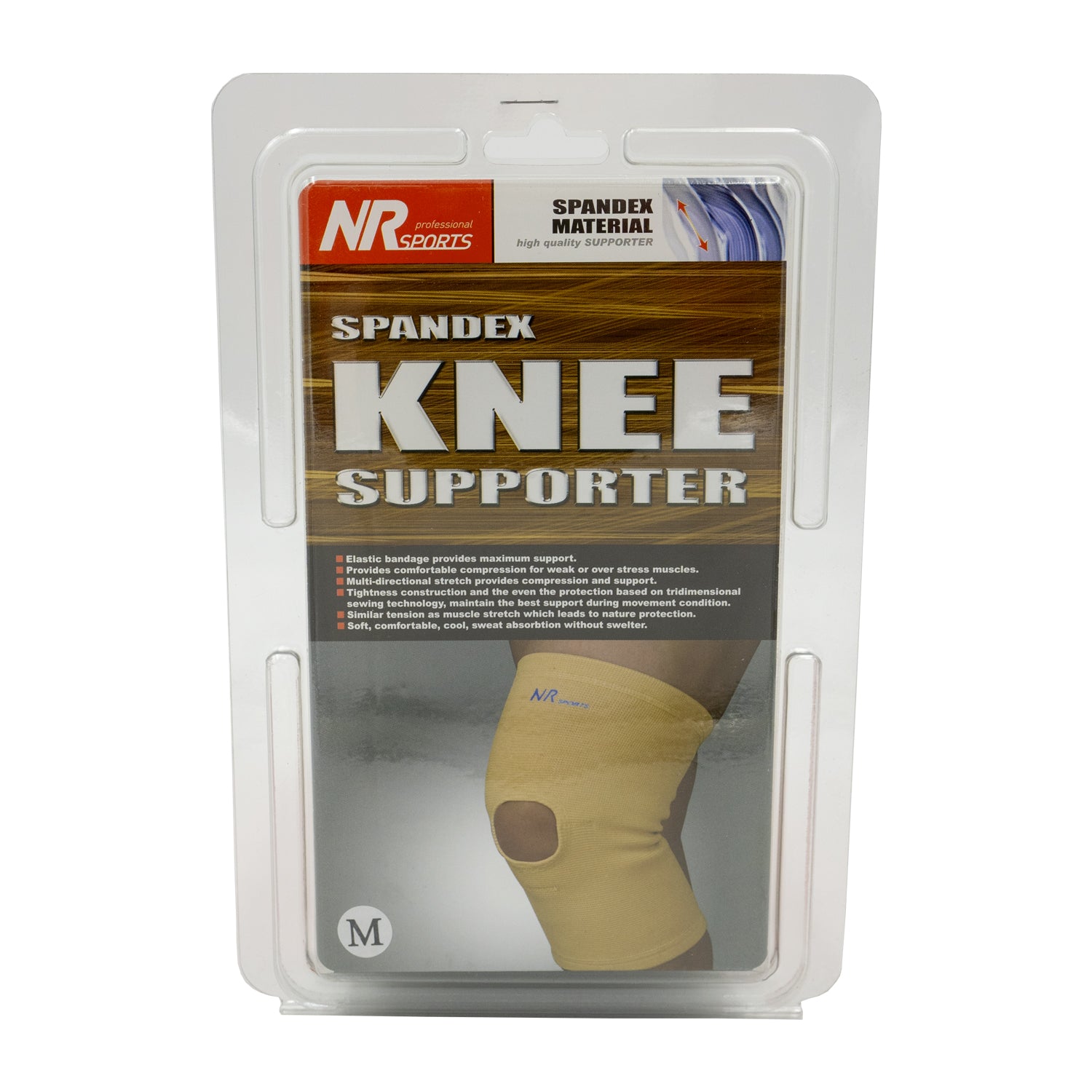 Spandex Knee Support – 2 Sizes, Compression Wear for Support
