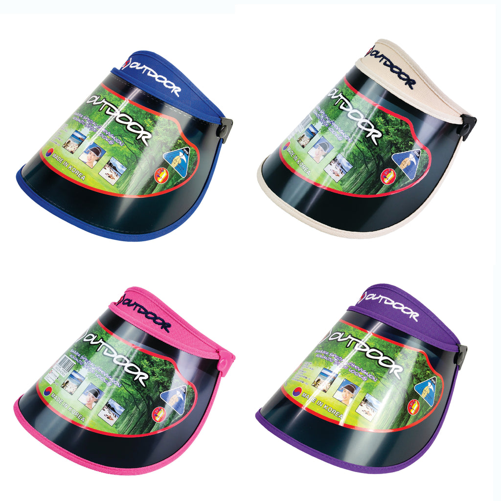 Sun Visor Caps Set 4 colors (HO913625)