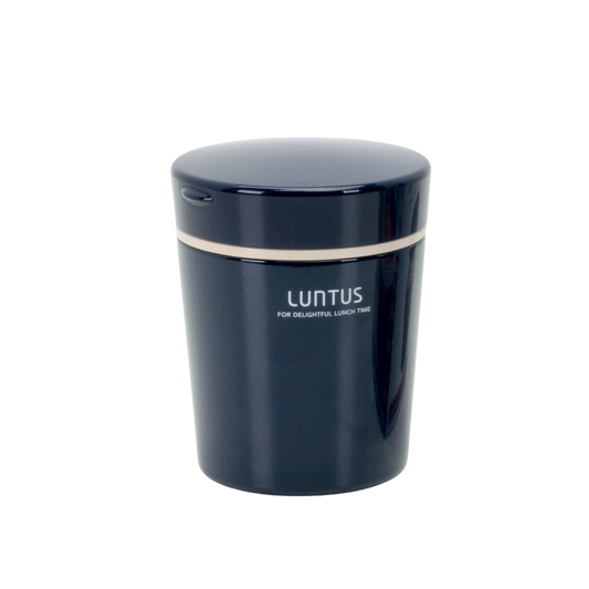 Luntus Hot & Cold Soup Bottle 280mL (S280) Navy Blue