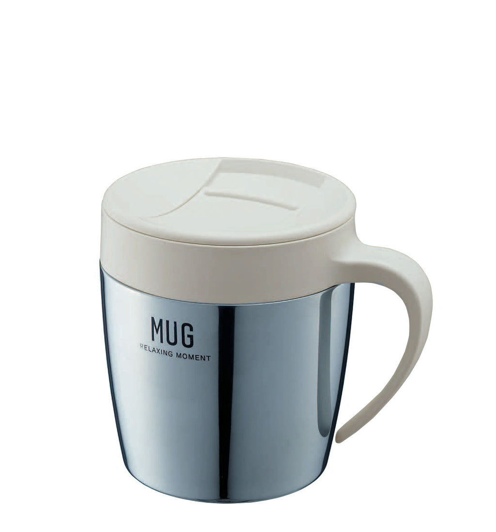 Vacuum Mug Cup 330mL (MG-S330) White