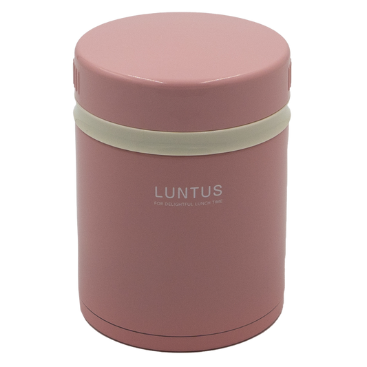 Luntus Vacuum Food Container 600mL (HLB-B600) Pink