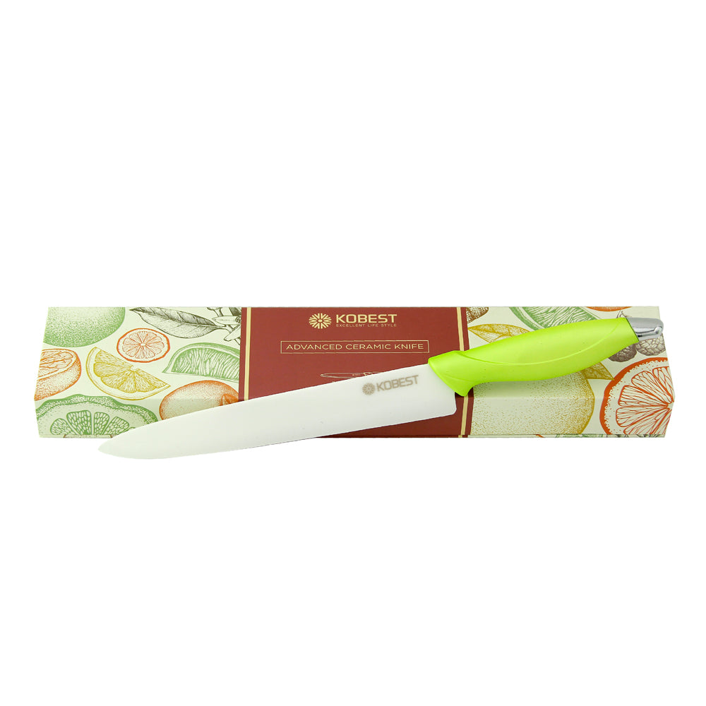 Kobest Advanced Sashimi Ceramic Knife 7.9" – Ultra Sharp for Fish