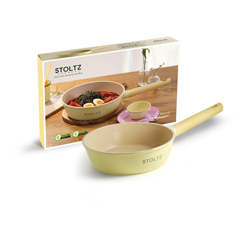 IH Ceramic Wok Pan 28cm