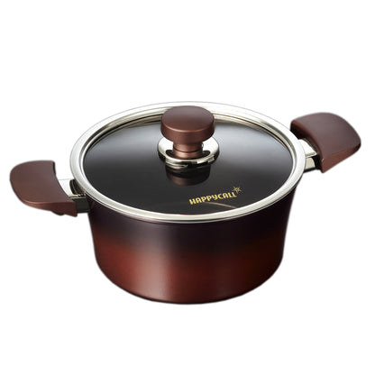 IH Titanium Pot 8" – 3 Qt. Nonstick Ceramic, Induction-Ready