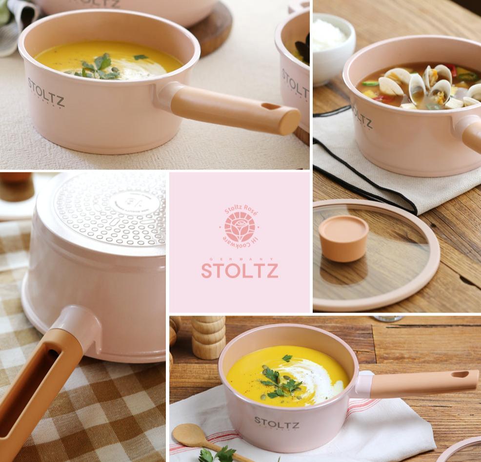 IH Saucepan 7" – Induction-Ready, 2 Colors