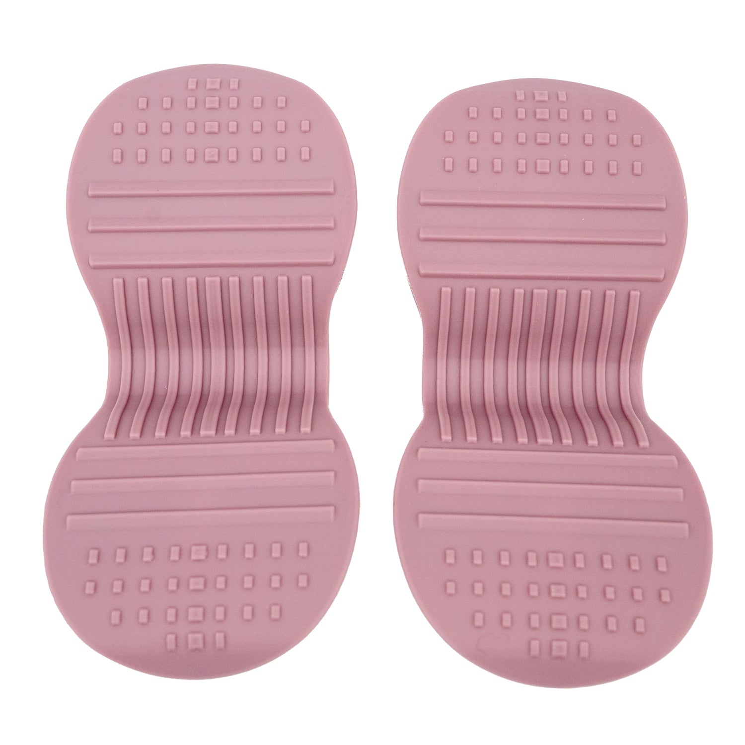Silicone Pot Holder Grip — Heat-Resistant Pinch Grip, Set of 2 (Grey or Pink)