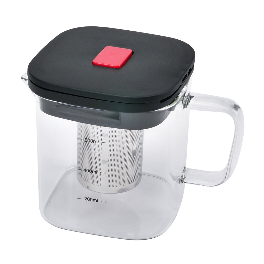 Boro Glass Teapot 600mL