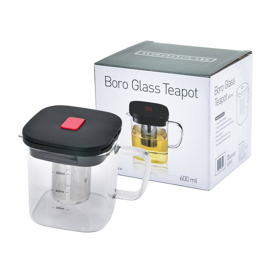 Boro Glass Teapot Small 600mL