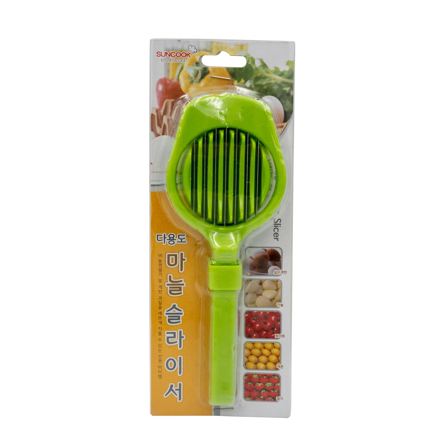 SUNCOOK Garlic & Egg Slicer – Quick Kitchen Prep Tool