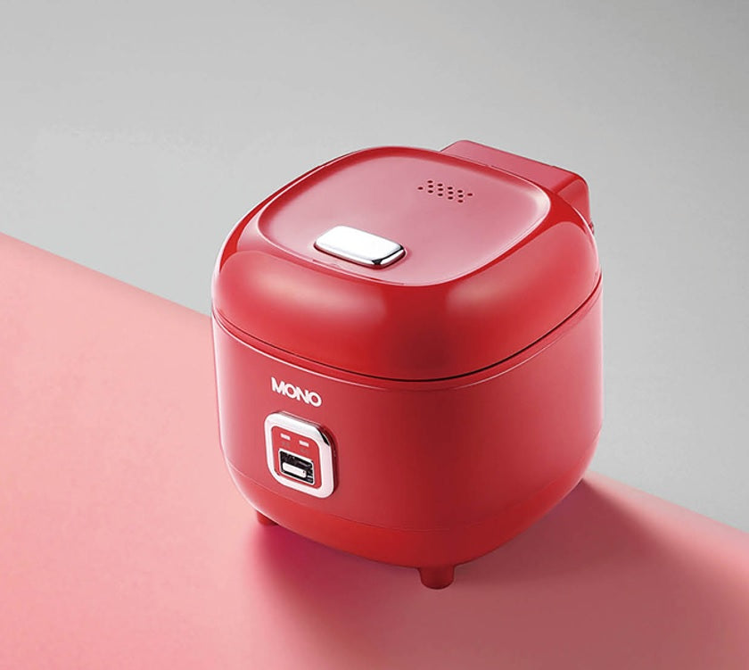 Mono Electric Rice Cooker 3 Cups Red