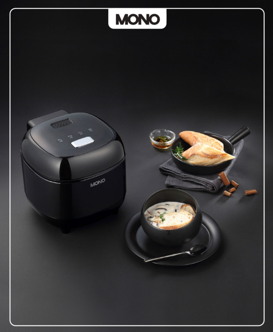 Micom Mono Electric Rice Cooker 3 Cups Black