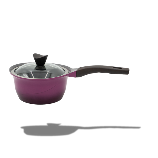IH Saucepan 7" – Ceramic Coated, Induction-Ready