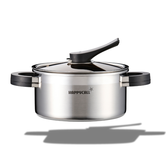 Happycall 3-Ply Stainless Steel Sauce Pot – 7", 7.9", 9.4" Sizes