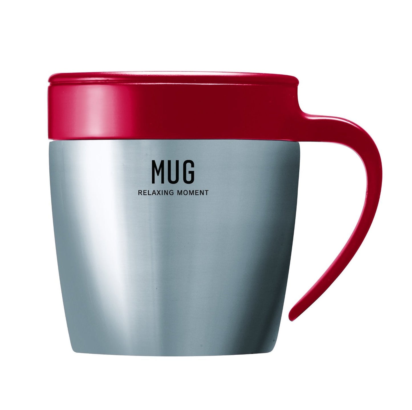 Asvel Vacuum Mug Cup 330mL (MG-S330) Red