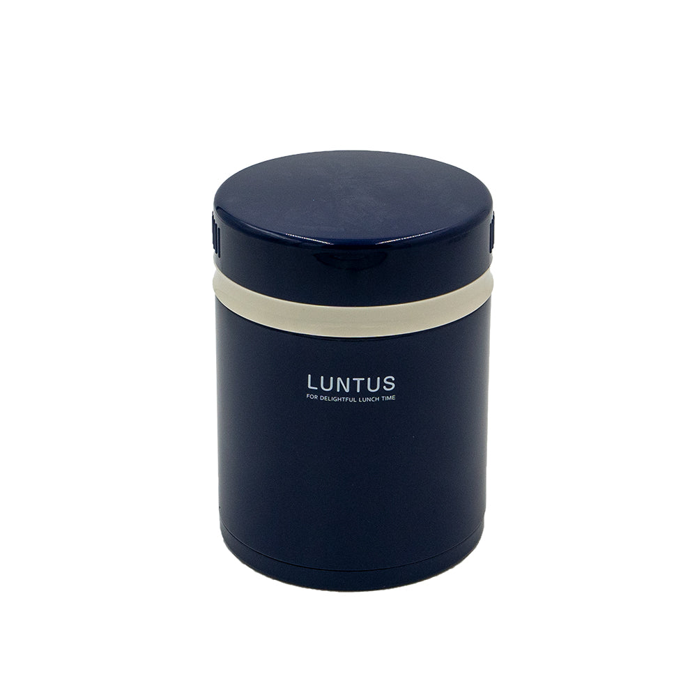 Asvel Luntus Vacuum Food Container 600mL (HLB-B600) Navy