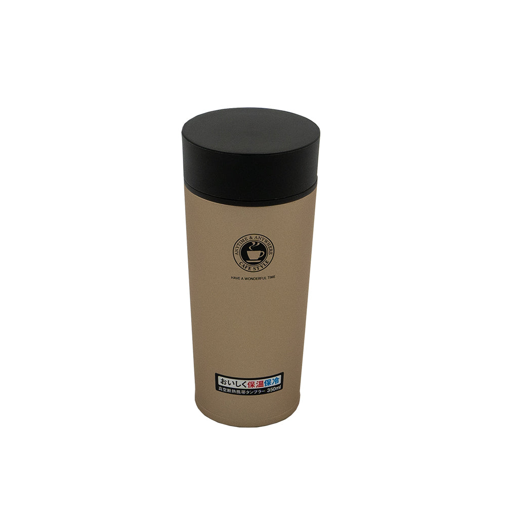 Asvel Cafe Style Vacuum Tumbler 350mL (TS350) Gold