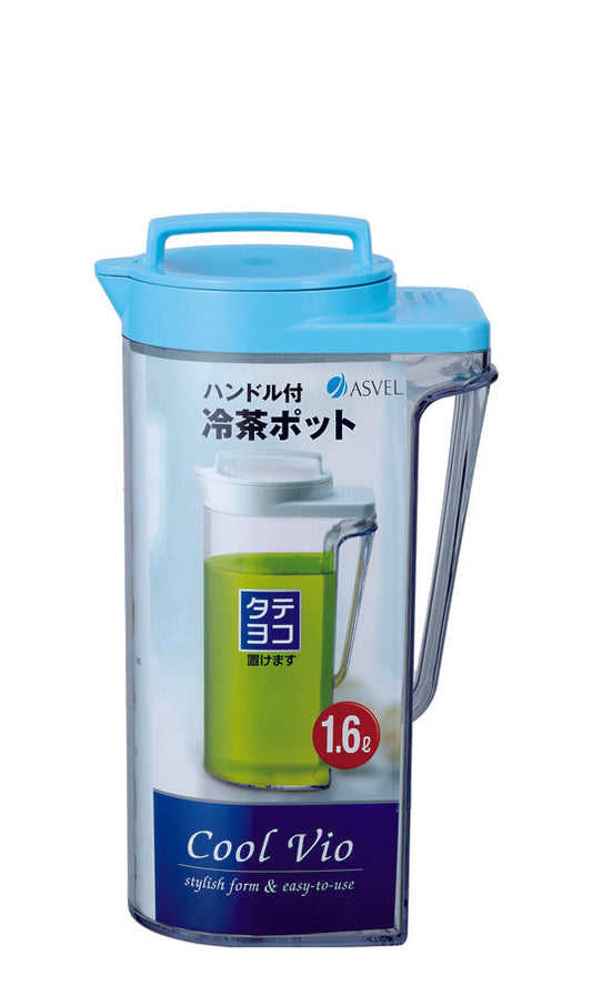 Asvel VIO Ice Tea Cooler 1.6L (D-161) Blue