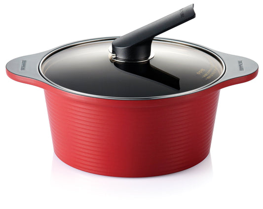 Alumite Ceramic High Pot Red 24cm (3003-0019)