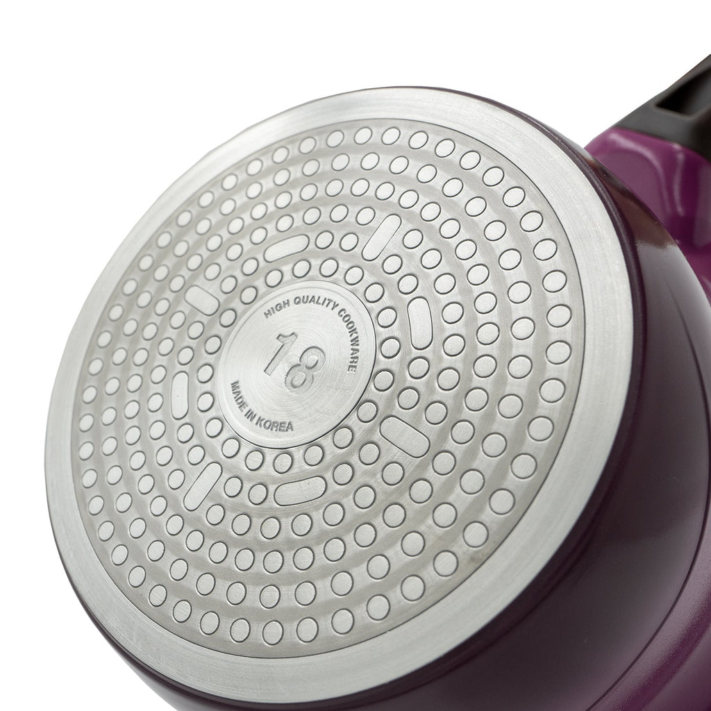 IH Saucepan 7" – Ceramic Coated, Induction-Ready