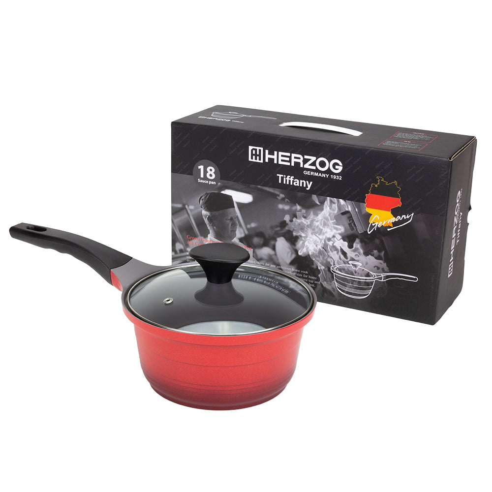 Tiffany Sauce Pan 7" – Ceramic Coated, Versatile & Stylish