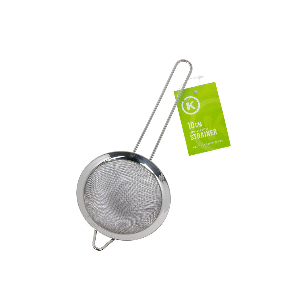 K. Stainless Steel Strainer with Handle 10cm