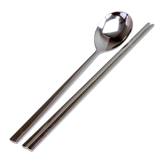 Stainless Steel Vacuum Spoon & Chopsticks Set